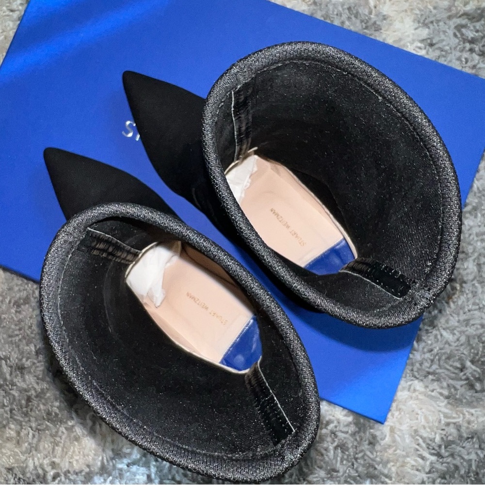 Stuart Weitzman Rapture 75 Stretch Bootie - Picture 12 of 16